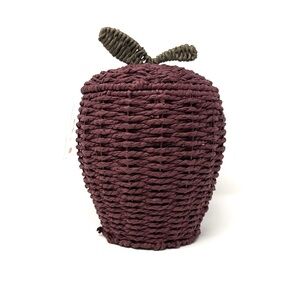 Target Apple Wicker Basket with Lid